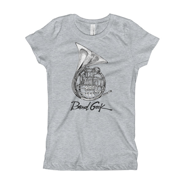 Girl's T-Shirt - French Horn