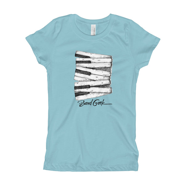 Girl's T-Shirt - Keyboard