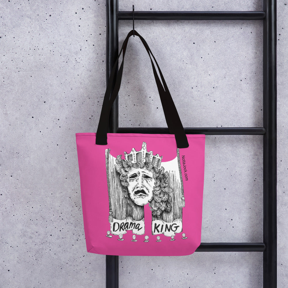 Tote bag - Drama King Pink