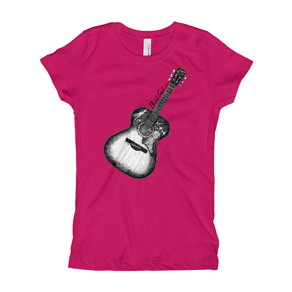 Girl's T-Shirt - Acoustic Guitar