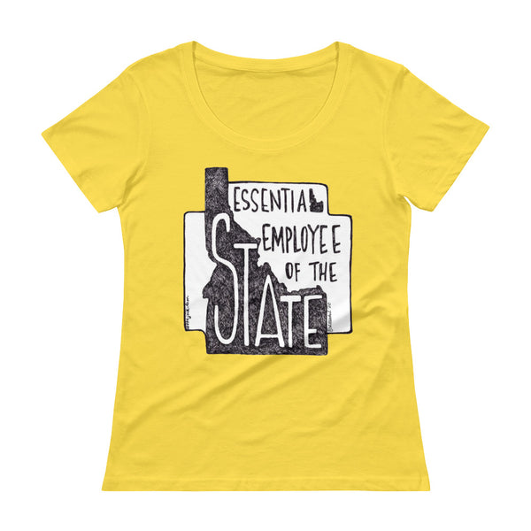 Essential Employee Ladies' Scoopneck T-Shirt
