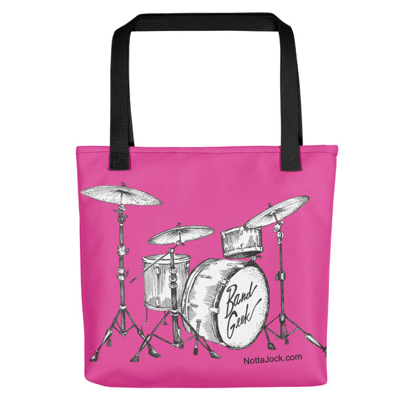 Tote bag - Drum Set Pink