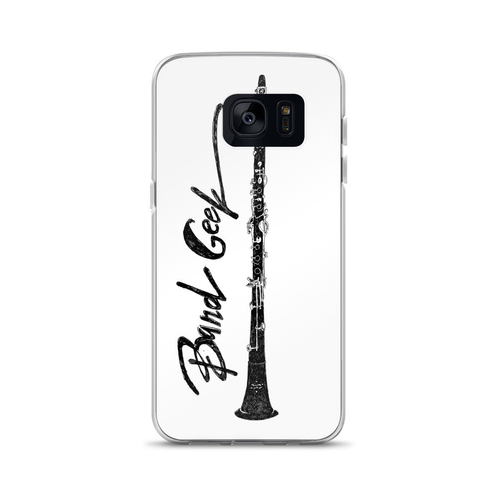 Samsung Case (white background) - Clarinet