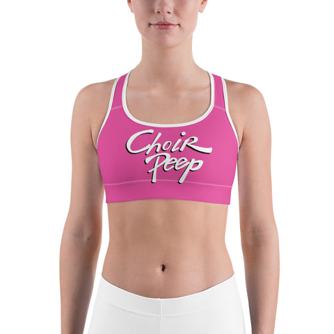 Sports bra - Choir Peep Pink