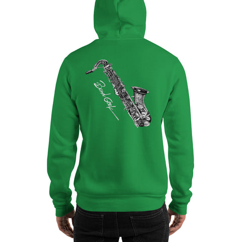 Hooded Sweatshirt - Saxophone