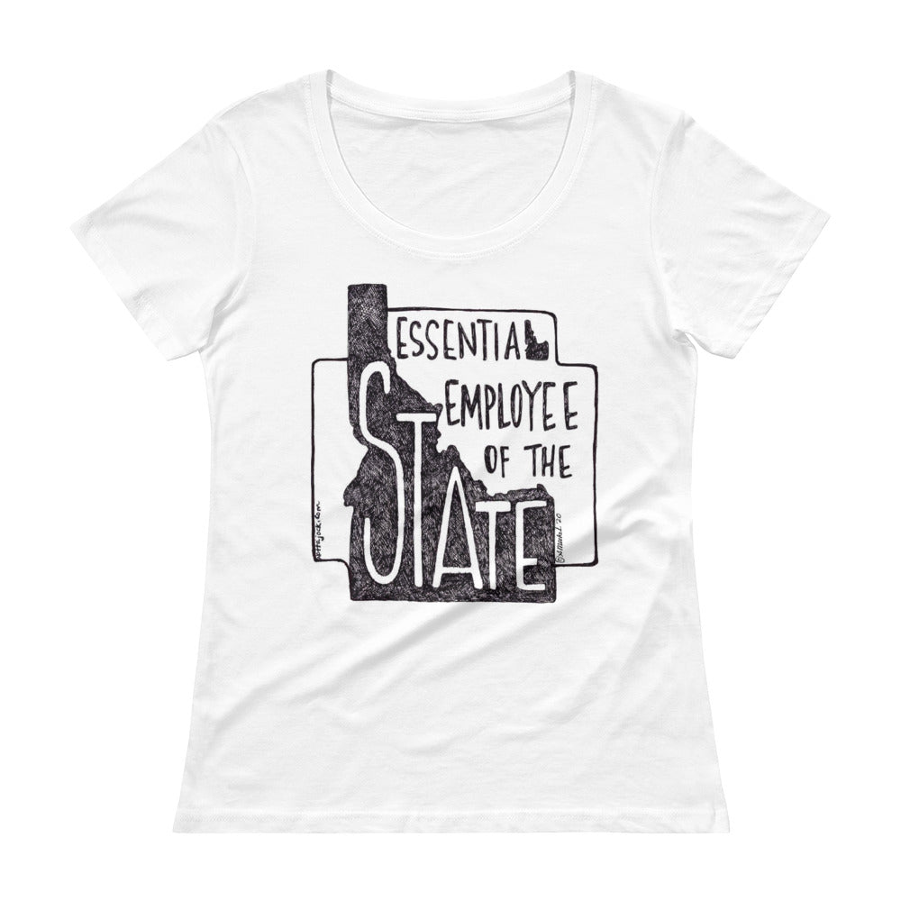 Essential Employee Ladies' Scoopneck T-Shirt