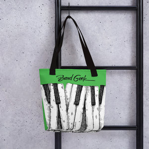 Tote bag - Keyboard Green