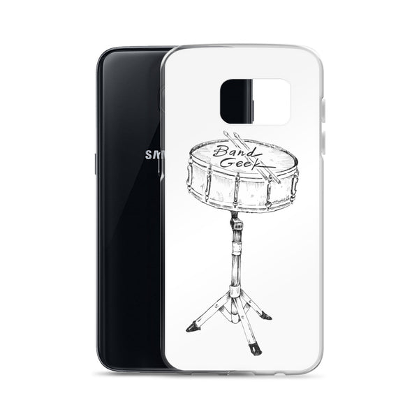 Samsung Case (white background) - Drums