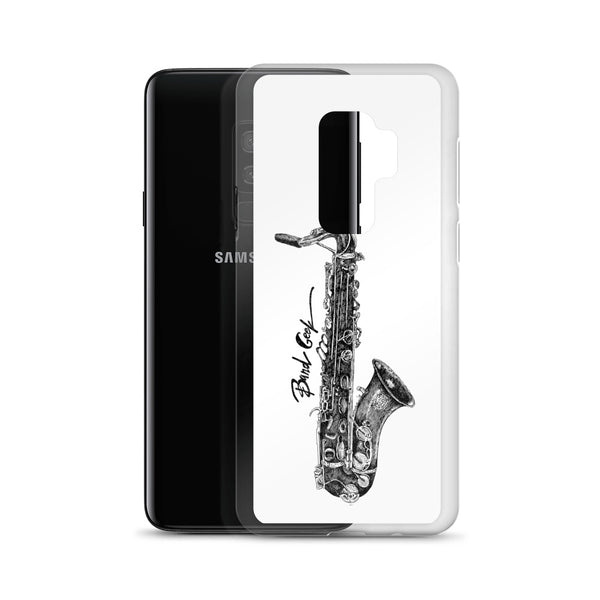 Samsung Case (white background) - saxophone
