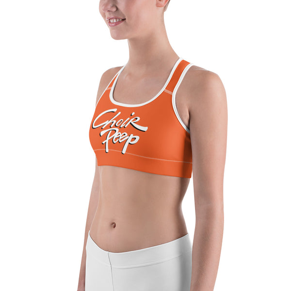 Sports bra - Choir Peep Orange
