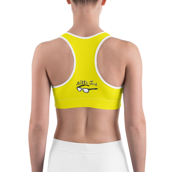 Sports bra - Choir Peep Yellow