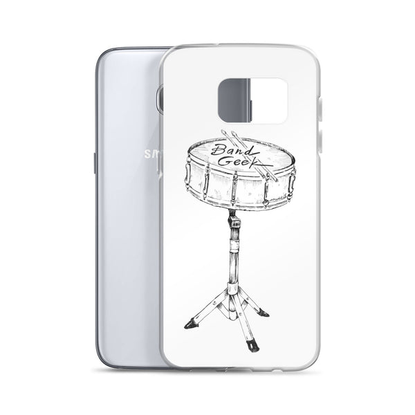 Samsung Case (white background) - Drums
