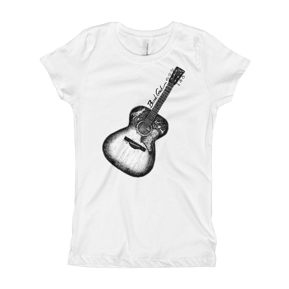 Girl's T-Shirt - Acoustic Guitar