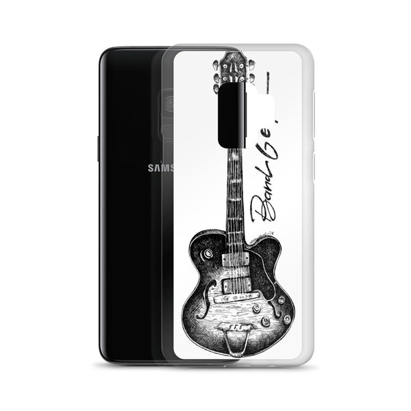 Samsung Case (white background) - Guitar