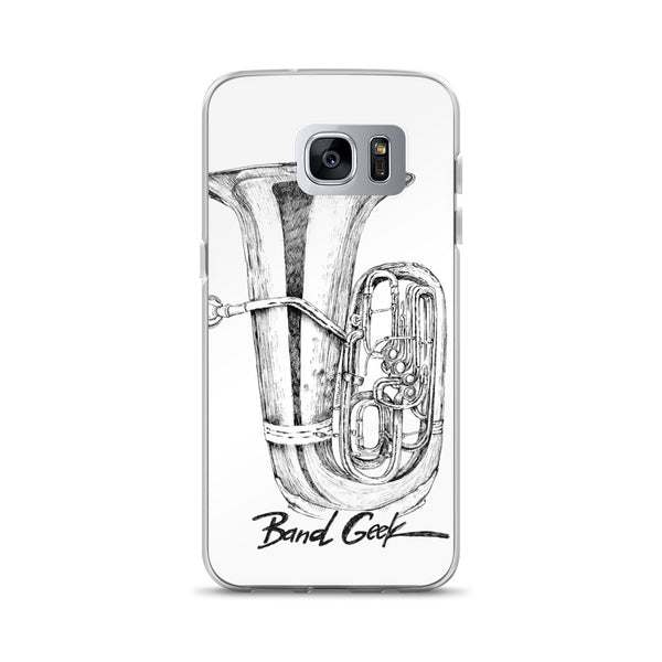 Samsung Case (white background) - Tuba